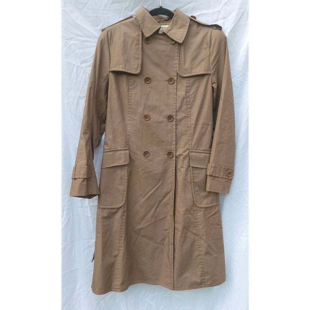 Easton‎ Neston Max Studio Trench Coat Med Special Edition Brown Rain Coat Sporty